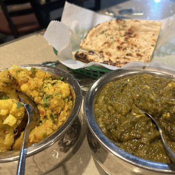 Royal Delhi Palace - Saag Paneer and Aloo Gobi - Indian Near Me - Canoga Park, California Royal Delhi Palace - Saag Paneer and Aloo Gobi - Indian Near Me - Canoga Park, California