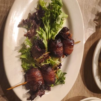 Blueplate - Bacon wrapped dates - New American Near Me - Mullica Hill, New Jersey