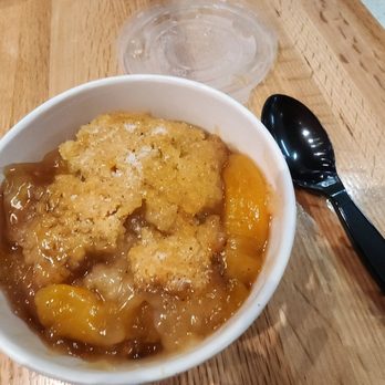 Hattie B's Hot Chicken - Yummy peach cobbler--a must try when visiting Nashville! - Chicken Shop Near Me - Nashville, Tennessee Hattie B's Hot Chicken - Yummy peach cobbler--a must try when visiting Nashville! - Chicken Shop Near Me - Nashville, Tennessee