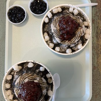 IC Bingsu - Black Sesame Bingsu - Desserts Near Me - Hillsboro, Oregon