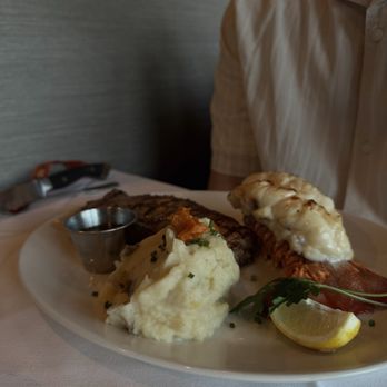 Chart House - Steak and lobster with mashed potatoes - Seafood Near Me - Monterey, California