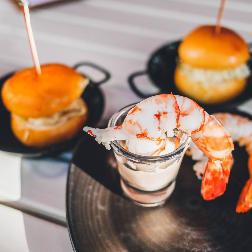 Left Bank Melbourne - Prawn Cocktail with Dipping Sauce - Lounges Near Me - Melbourne, VIC Left Bank Melbourne - Prawn Cocktail with Dipping Sauce - Lounges Near Me - Melbourne, VIC