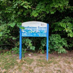 Nordheimer Ravine - Signage