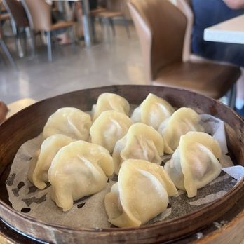Pan Dumpling House - D5. 三鮮餃 / Shrimp & Pork Dumplings (10 Pieces) - Chinese Near Me - Corona, California Pan Dumpling House - D5. 三鮮餃 / Shrimp & Pork Dumplings (10 Pieces) - Chinese Near Me - Corona, California