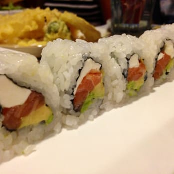 Crazy Sushi - My nephews favorite, the Philly roll - Sushi Bars Near Me - Rocklin, California