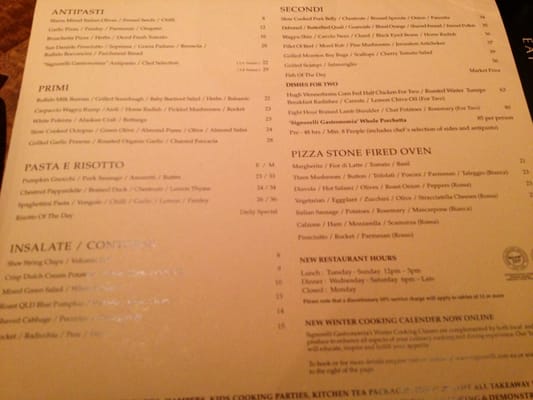 Menu photo 2 Signorelli Gastronomia Pyrmont, NSW