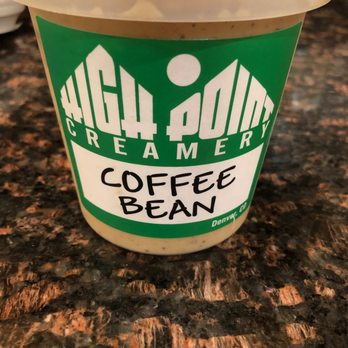 High Point Creamery - Coffee bean pint - Ice Cream & Frozen Yogurt Near Me - Denver, Colorado High Point Creamery - Coffee bean pint - Ice Cream & Frozen Yogurt Near Me - Denver, Colorado