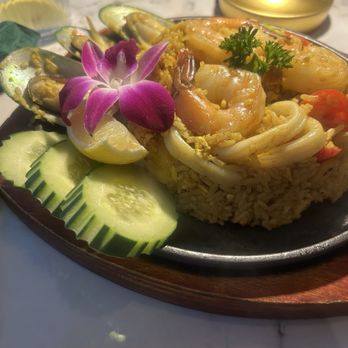 Siam Emerald - Seafood Paella Fried Rice - Thai Near Me - Rockville Centre, New York Siam Emerald - Seafood Paella Fried Rice - Thai Near Me - Rockville Centre, New York