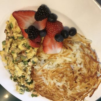 Berry Sweet Kitchen - Salmon asparagus scramble - Cafes Near Me - Minneapolis, Minnesota