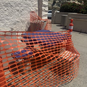 San Clemente State Beach - Blocked off broken seating burning other side isn't blocked off and is in the same shape. - Beaches Near Me - San Clemente, California San Clemente State Beach - Blocked off broken seating burning other side isn't blocked off and is in the same shape. - Beaches Near Me - San Clemente, California
