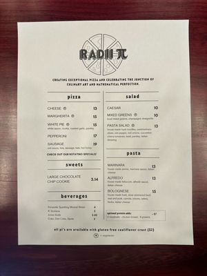 Menu photo 1 Radii Pi Portland, OR Menu photo 1 Radii Pi Portland, OR