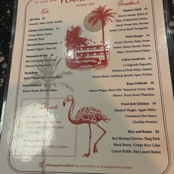 Flamingo Drive - Menu - Cocktail Bars Near Me - Milford, Ohio Flamingo Drive - Menu - Cocktail Bars Near Me - Milford, Ohio