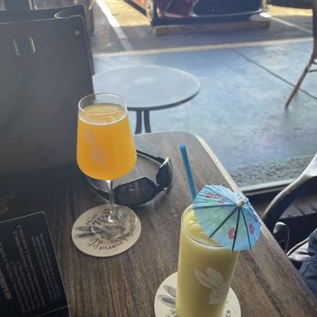 Reve Brewing - Mango slushy - Breweries Near Me - Atlantic Beach, Florida