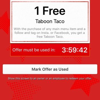 Alijandro's Kitchen - So guys if it's your first time checking in you get a free taco !! - Middle Eastern Near Me - Mississauga, Ontario Alijandro's Kitchen - So guys if it's your first time checking in you get a free taco !! - Middle Eastern Near Me - Mississauga, Ontario