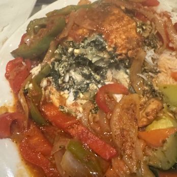 Joey Z's - This is inside of flounder. Delicious Spinach and feta. - Breakfast & Brunch Near Me - Port Jefferson, New York Joey Z's - This is inside of flounder. Delicious Spinach and feta. - Breakfast & Brunch Near Me - Port Jefferson, New York