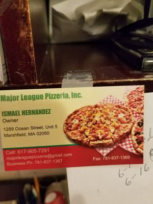 Major League Pizzeria by null