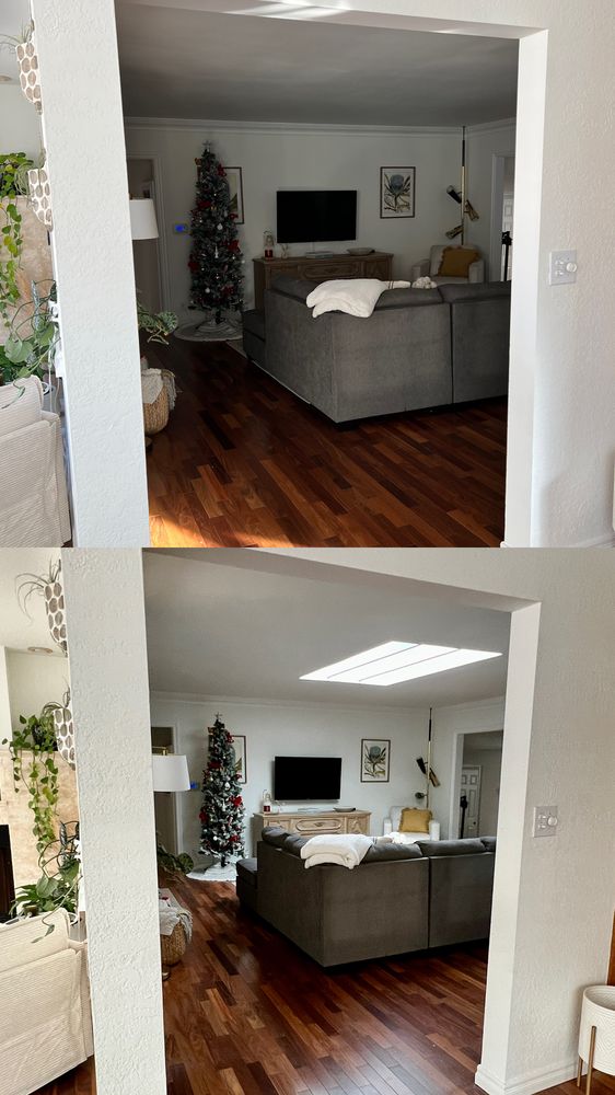 Slide of Skylight Construction