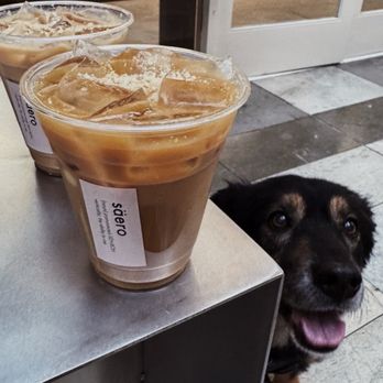 Saero - cornbread latte was AMAZING, i hope it makes it on the permanent menu - Coffee & Tea Near Me - Los Angeles, California Saero - cornbread latte was AMAZING, i hope it makes it on the permanent menu - Coffee & Tea Near Me - Los Angeles, California