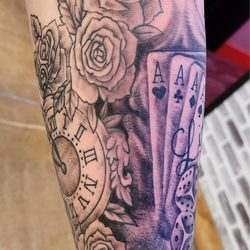 Forever Ink Tattoos - Where my first and second meet up