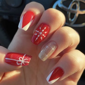 Nj Nails Spa - Gel Manicure - Christmas - Waxing Near Me - Novato, California