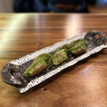 Hiyake Omakase - Brooklyn - Vegetable gyoza - Japanese Near Me - Brooklyn, New York Hiyake Omakase - Brooklyn - Vegetable gyoza - Japanese Near Me - Brooklyn, New York
