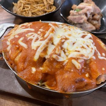 Cha Kee - Baked porkchop with spaghetti - Chinese Near Me - New York, New York