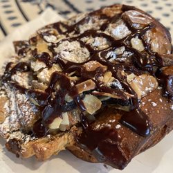 Chocolate almond croissant