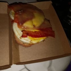 Dunkin' - Sourdough breakfast sandwich