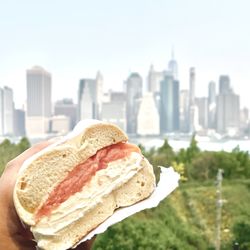Court Street Bagels - Gotta have a lox bagel while I'm here :)