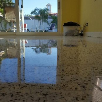 Mr Terrazzo - a kitchen counter with a sink and a window - General Contractors Near Me Mr Terrazzo - a kitchen counter with a sink and a window - General Contractors Near Me