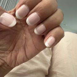 TOPGEL Nail Salon - My manicured nails!  I also had a pedicure!  I still need to take a photo!