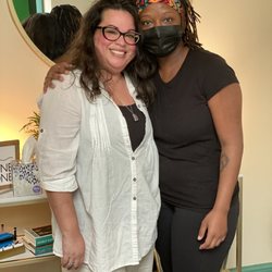 Spa Bliss Savannah - Me and my wonderful masseuse