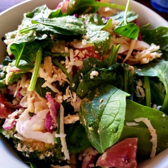 Forage Kitchen - Build Your Own with cabbage slaw, broccoli, beets, spinach, cauliflower rice, and Cashew Ginger dressing. - Salad Near Me - Madison, Wisconsin