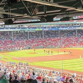 Fenway Park - View on firstbase side - Stadiums & Arenas Near Me - Boston, Massachusetts