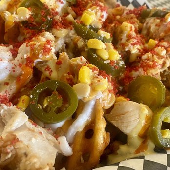 Fryd Bird - Fryd Bird's signature loaded waffle fries - Chicken Wings Near Me - Mesa, Arizona