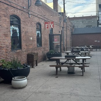 The Fix Falafel - West Street Market patio - Falafel Near Me - Reno, Nevada