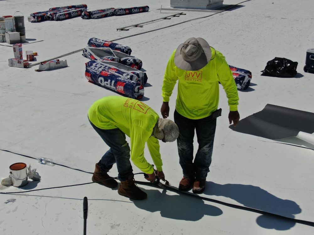 Slide of JVV Roofing