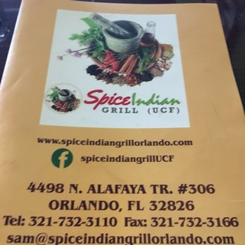 Spice Indian Grill Orlando - Menu - Indian Near Me - Orlando, Florida Spice Indian Grill Orlando - Menu - Indian Near Me - Orlando, Florida