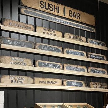 Sushi Bar - Menu for the night - Sushi Bars Near Me - Austin, Texas