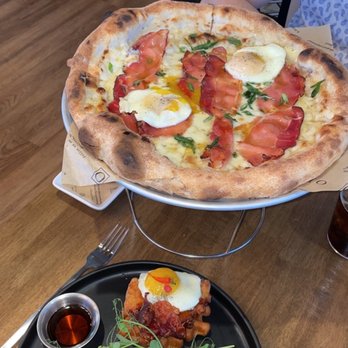 OLIVIA - Ham and honey pizza, chicken and dounh-affle - Italian Near Me - Tampa, Florida OLIVIA - Ham and honey pizza, chicken and dounh-affle - Italian Near Me - Tampa, Florida