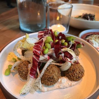 Mara - Edamame falafel - Mediterranean Near Me - Honolulu, Hawaii Mara - Edamame falafel - Mediterranean Near Me - Honolulu, Hawaii