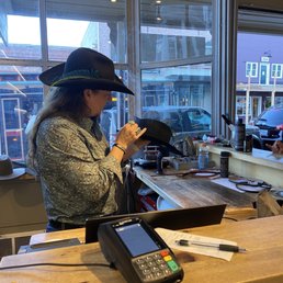 Branding a hat