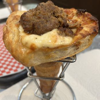 Twisted Sourdough Pizza - Meatball Parmigiana Cone - Pizza Near Me - Las Vegas, Nevada Twisted Sourdough Pizza - Meatball Parmigiana Cone - Pizza Near Me - Las Vegas, Nevada