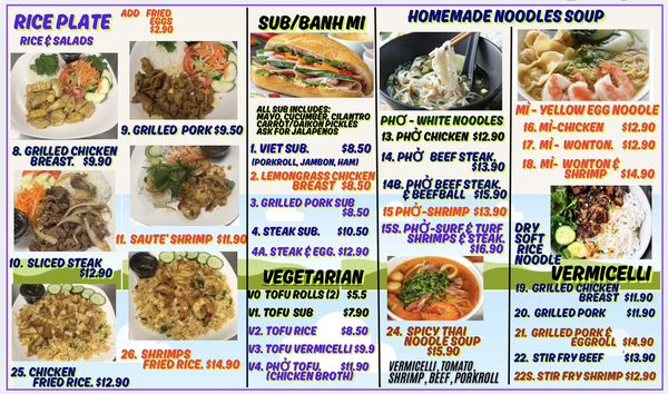 Menu photo 2 Mii Cafe Orlando, FL Menu photo 2 Mii Cafe Orlando, FL
