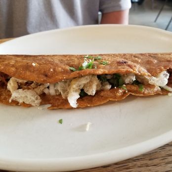 Nopalito - Quesadilla with pork rhines - Mexican Near Me - San Francisco, California