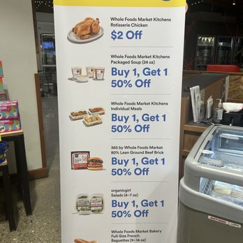 Whole Foods Market - Weekly Tuesday promotions--the soups and baguettes are worth the trip! - Grocery Near Me - Brea, California Whole Foods Market - Weekly Tuesday promotions--the soups and baguettes are worth the trip! - Grocery Near Me - Brea, California