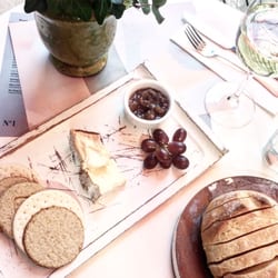 No.1 Duke Street - Brie cheese and a glass of Sauvignon blanc