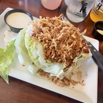 Haunted Hamburger - Blue Cheese Wedge Salad...yum!! - Burgers Near Me - Jerome, Arizona