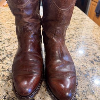 Shoe Cobbler - Boots after - Shoe Repair Near Me - Norco, California Shoe Cobbler - Boots after - Shoe Repair Near Me - Norco, California