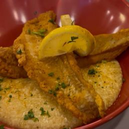 Fish & grits Fish & grits